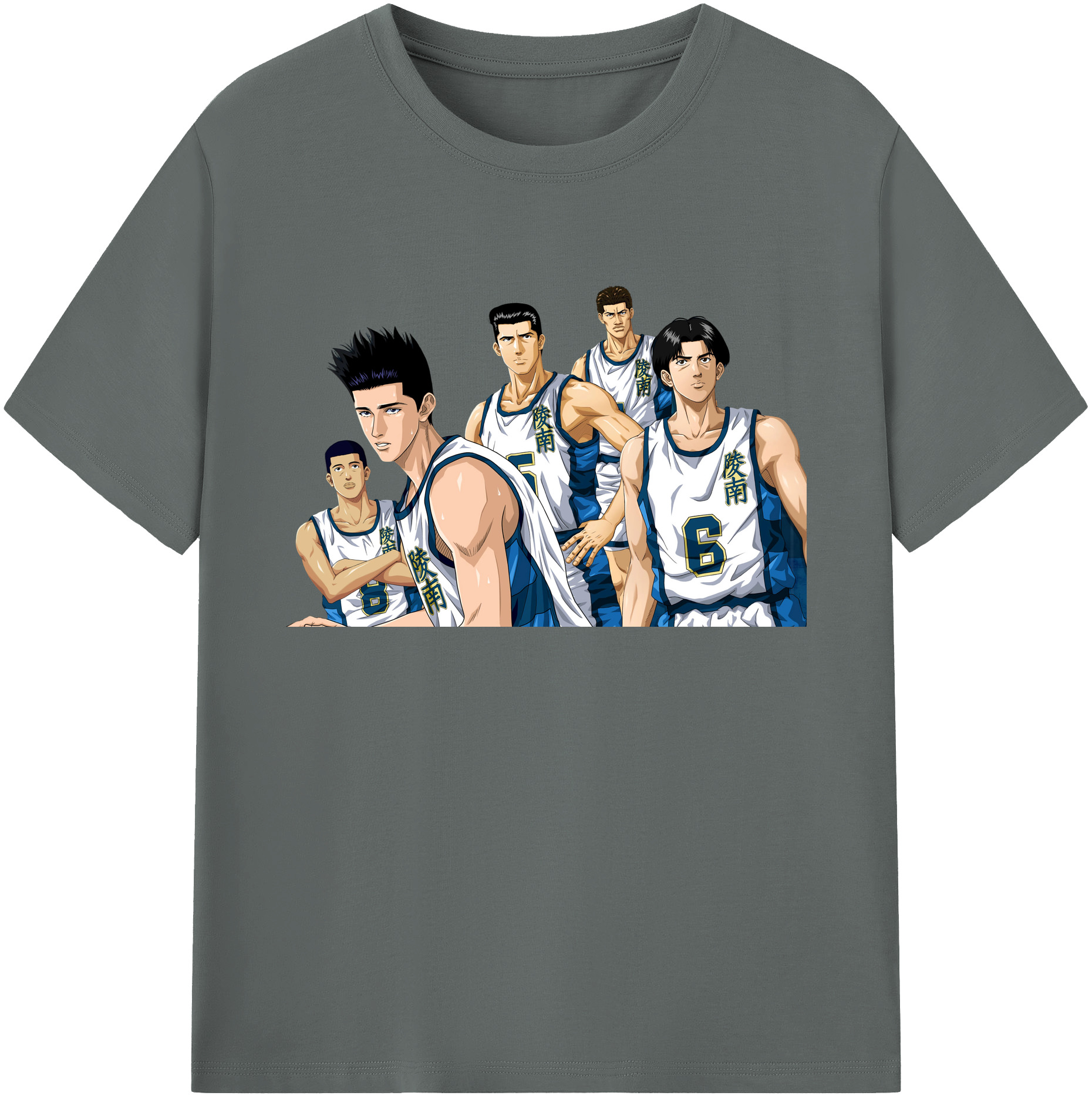 （画像用） SLAM DUNK／スラムダンク 綿100％ メンズ半袖Tシャツ｜肌触りやわらか＆通気性